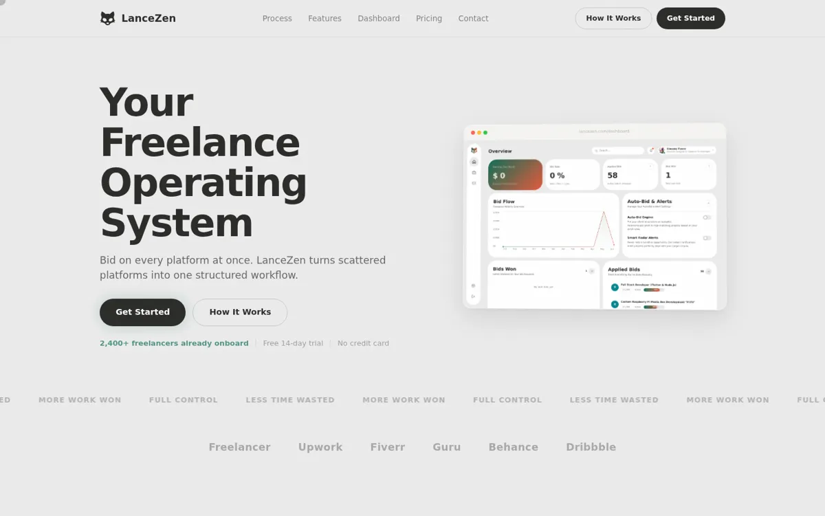 Home page di LanceZen